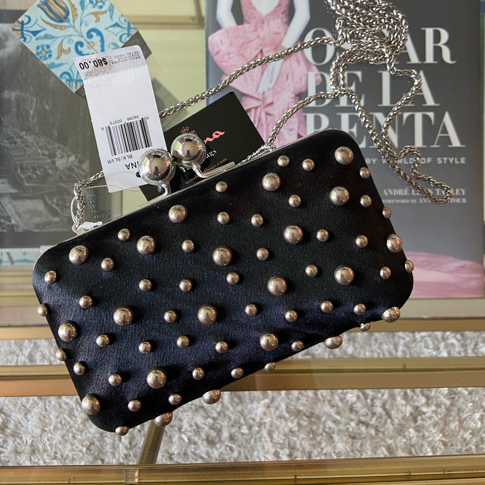 Nina Studded Clutch
